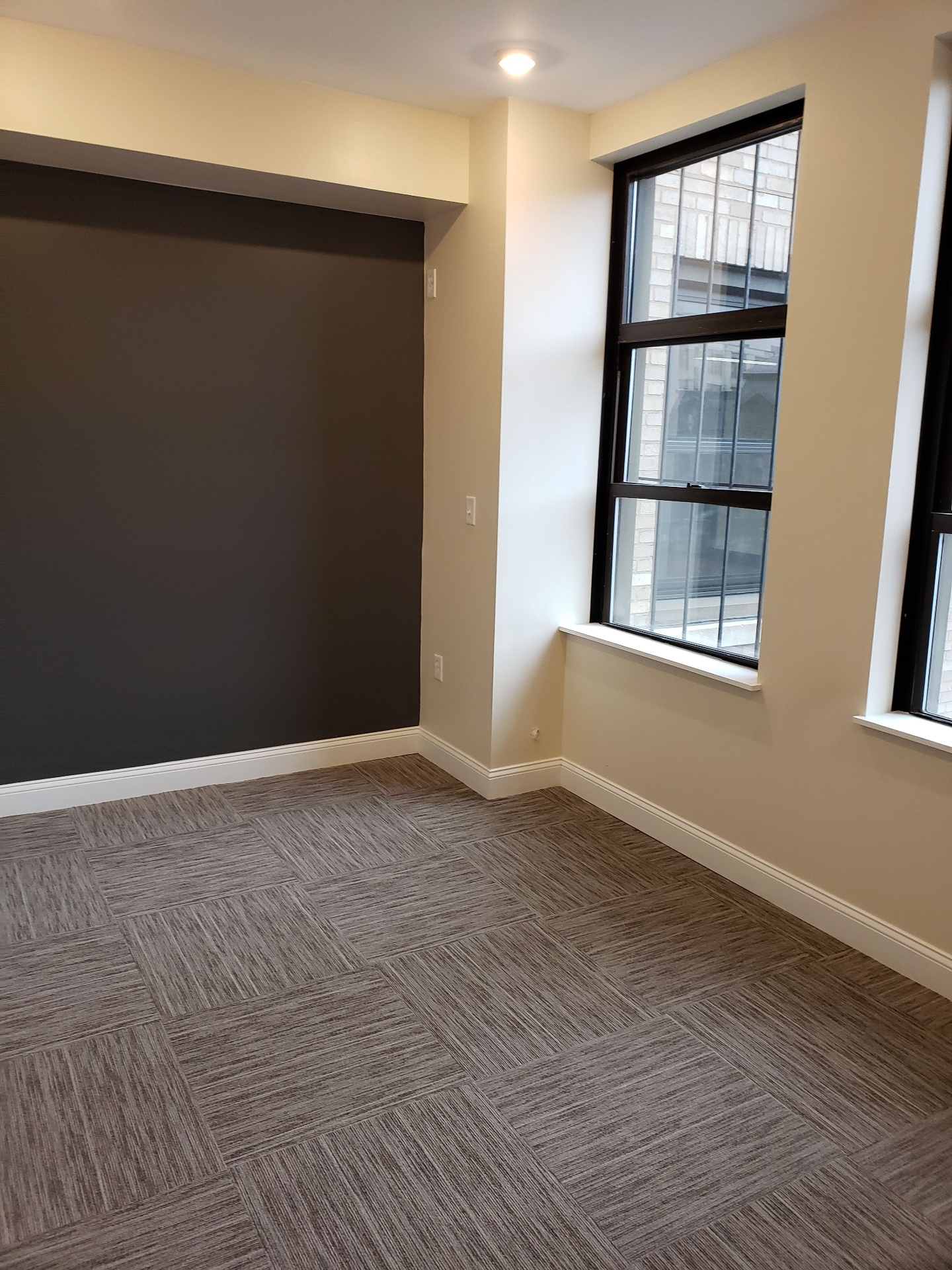 Treatment room during buildout